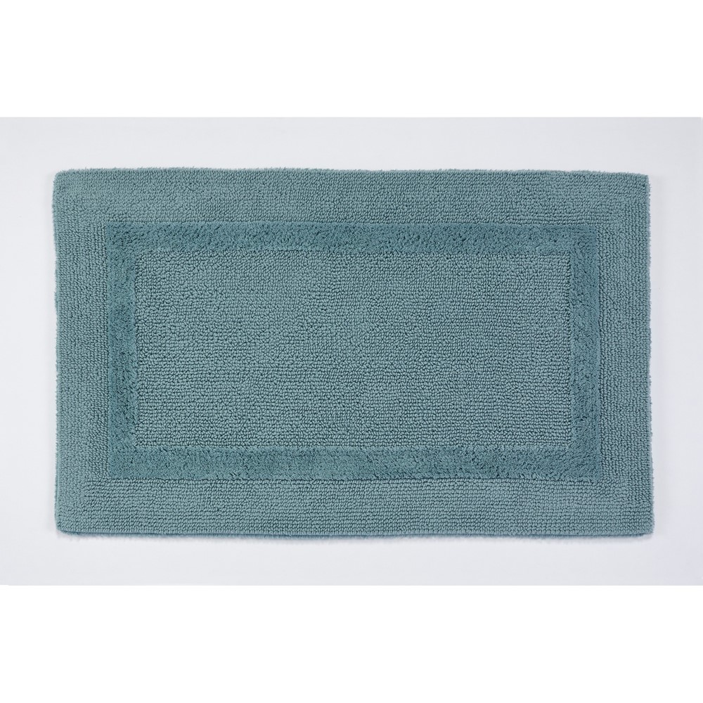 Reversible Bath Mat 309 by Designer Abyss & Habidecor in Atlantic Blue